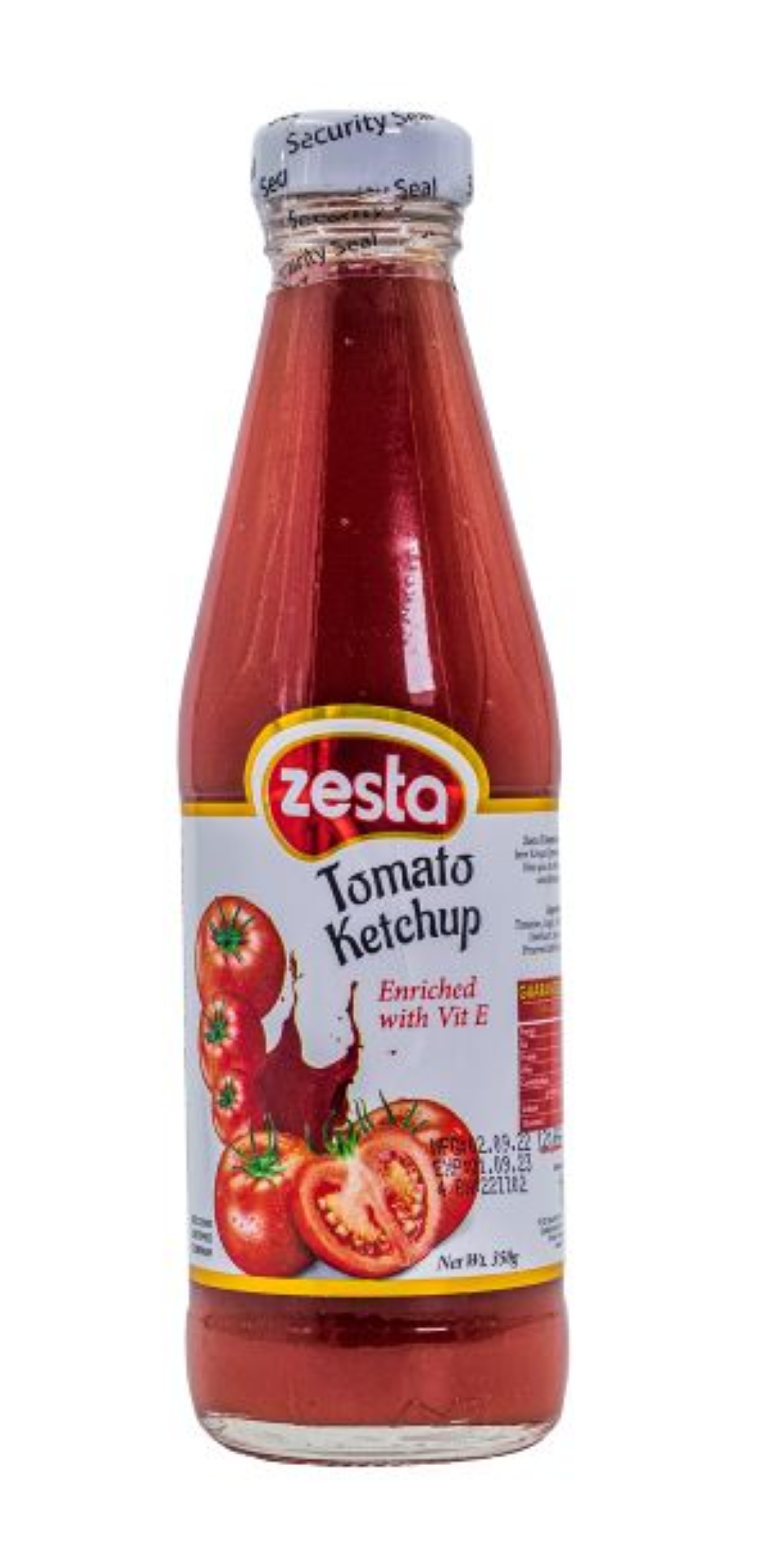 ZESTA TOMATO KETCHUP 350G JAR